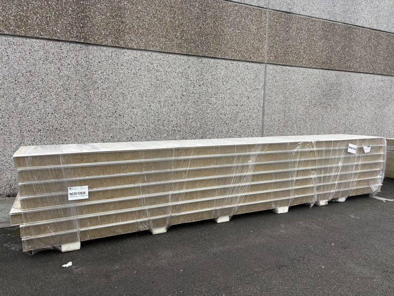 Sandwichpanelen Rotswol VB 150 mm 7 lengtes 6000 mm  (NCS112638)