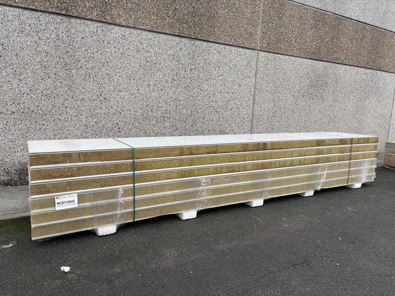 Sandwichpanelen Rotswol 150 mm 6 lengtes 6000 mm (NCS112643)