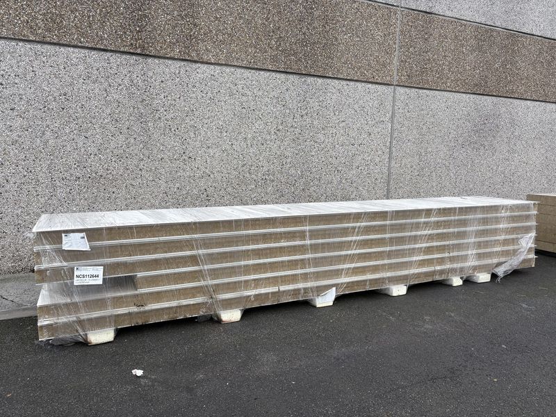 Sandwichpanelen Rotswol VB 150 mm 5 x 6000 + 1 x 5250 mm (NCS112644)