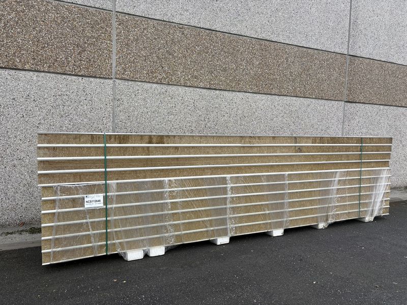 Sandwichpanelen Rotswol 150 mm 10 lengtes 6000 mm (NCS112646)