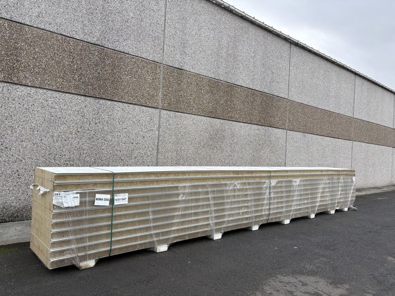 Sandwichpanelen Rotswol VB 120 mm 10 lengtes 9115 mm (NCS112647)