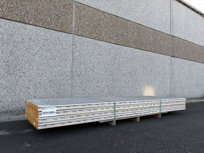 Sandwichpanelen 80 mm 4 lengtes 4000 mm C-keus (NCS112651)