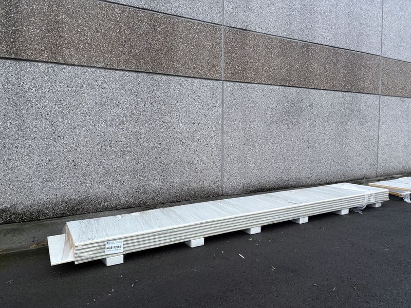 Sandwichpanelen 40 mm 6 lengtes 6000 mm (NCS112654)