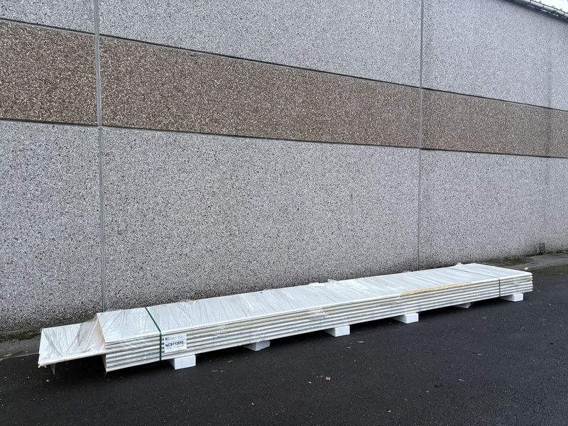 Sandwichpanelen 40 mm 7 lengtes 6000 mm (NCS112655)