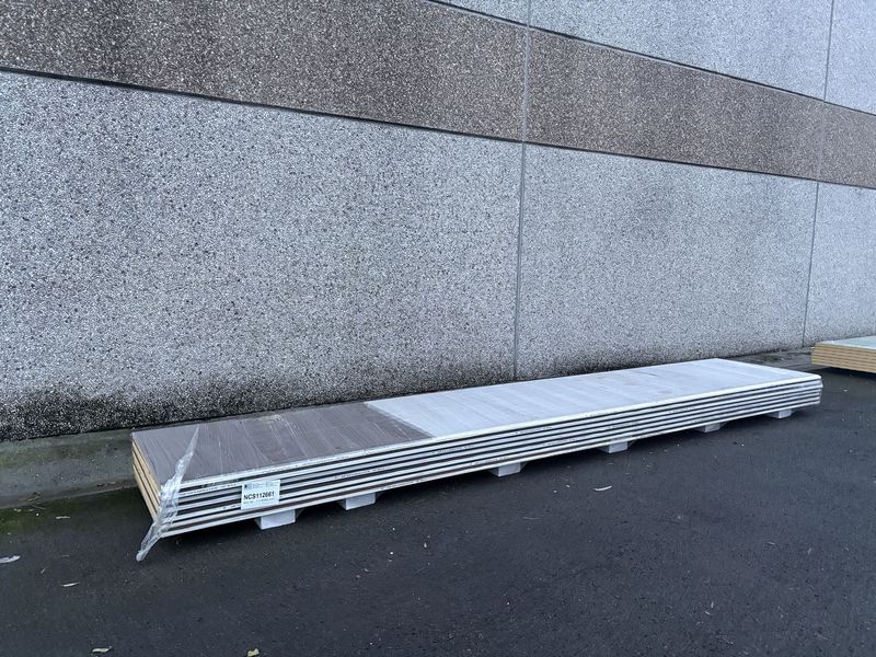 Panneaux isolants 40 mm 7 longueurs 6000 mm (NCS112661)