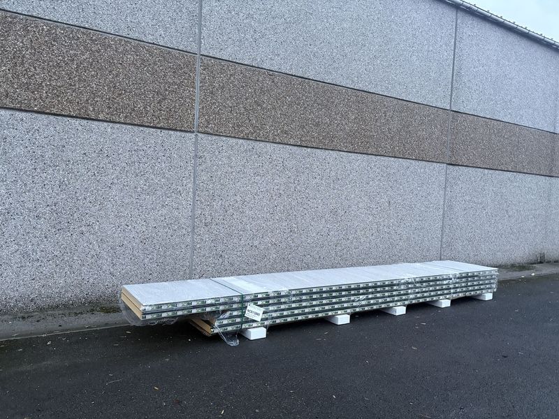 Panneaux isolants FC 80 mm 2 longueurs 6000 + 3 x 5000 mm (NCS112665)