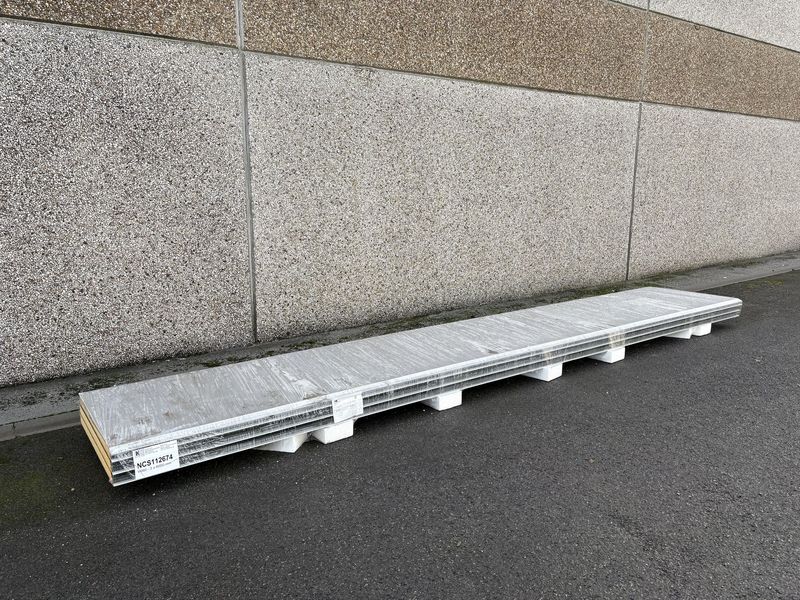 Panneaux sandwich FC 60 mm 3 longueurs 6000 mm (NCS112674)