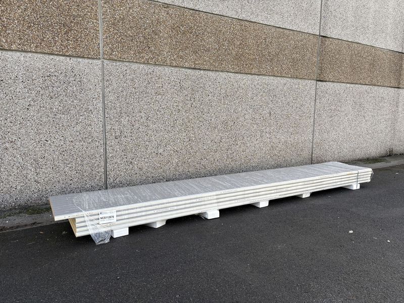 Panneaux sandwich 60 mm 5 longueurs 6000 mm (NCS112676)