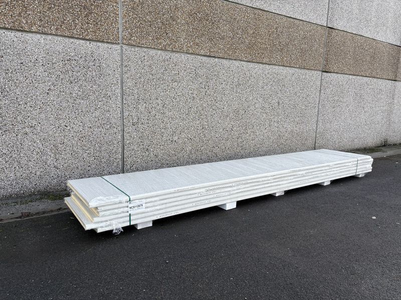 Sandwichpanelen 60 mm 6 lengtes 6000 mm (NCS112679)