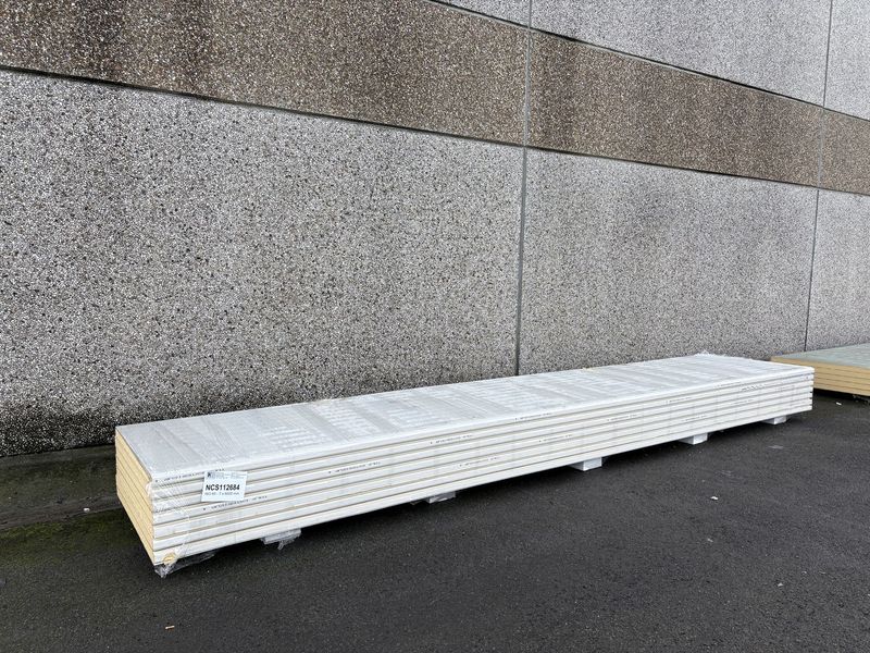 Sandwichpanelen 60 mm 7 lengtes 6000 mm (NCS112684)