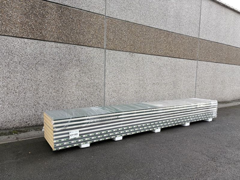 Sandwichpanelen VB 80 mm 8 lengtes 6000 mm (NCS112685)