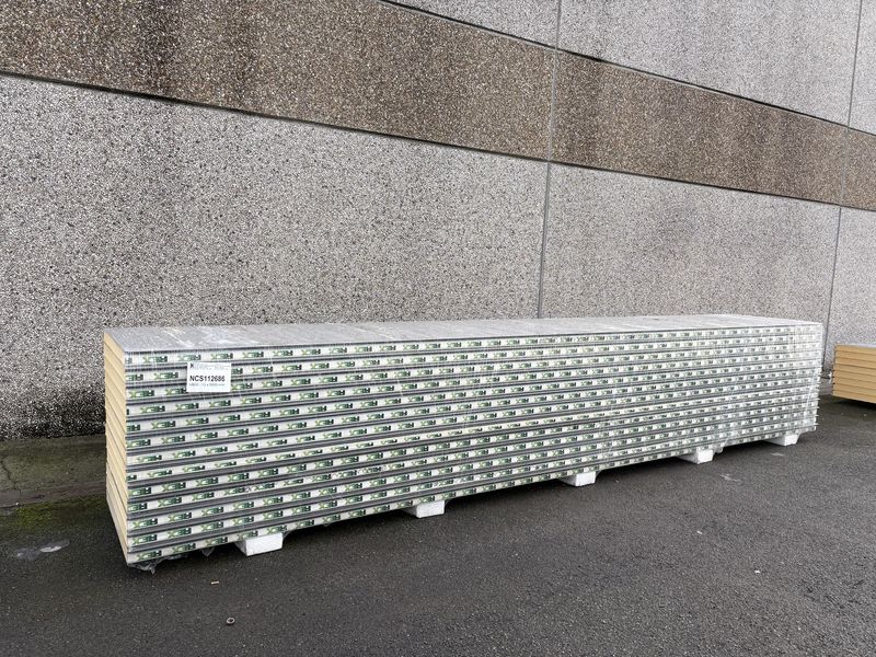 Panneaux sandwich FC 80 mm 13 longueurs 6000 mm (NCS112686)