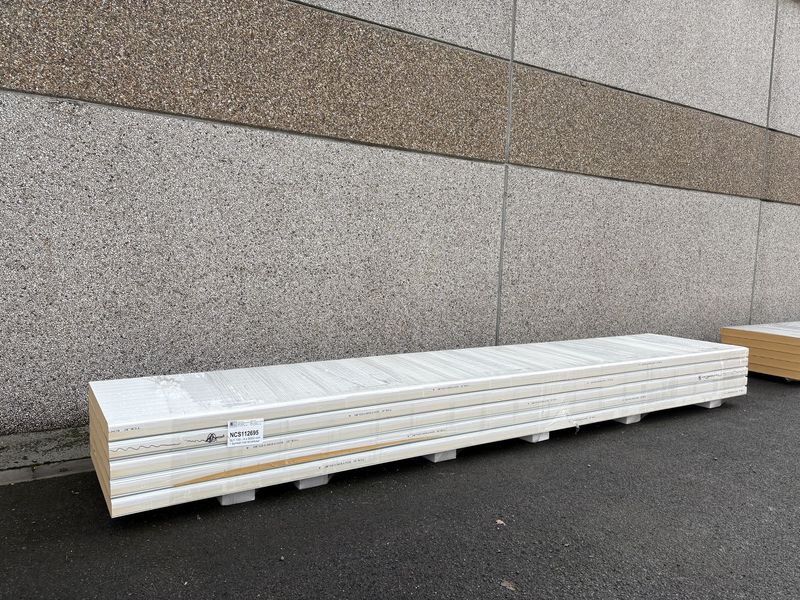 Panneaux sandwich 100 mm 4 longueurs 6000 mm (NCS112695)