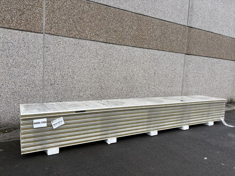 Sandwichpanelen Rotswol 80 mm 9 lengtes 6000 mm (NCS112713)