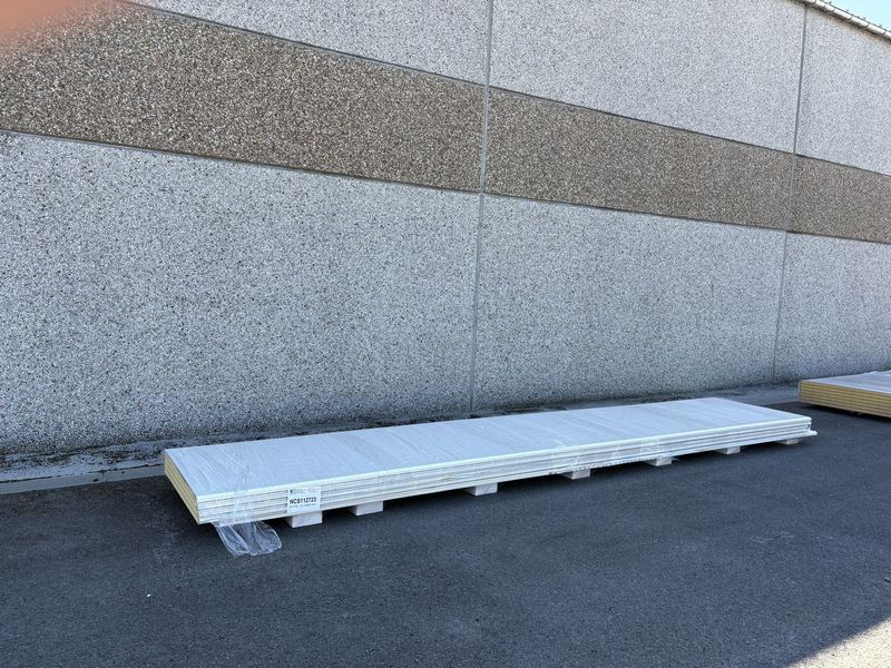 Sandwichpanelen 40 mm 5 lengtes 6000 mm (NCS112723)