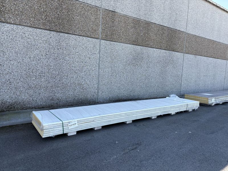 Sandwichpanelen 40 mm 7 lengtes 6000 mm (NCS112725)