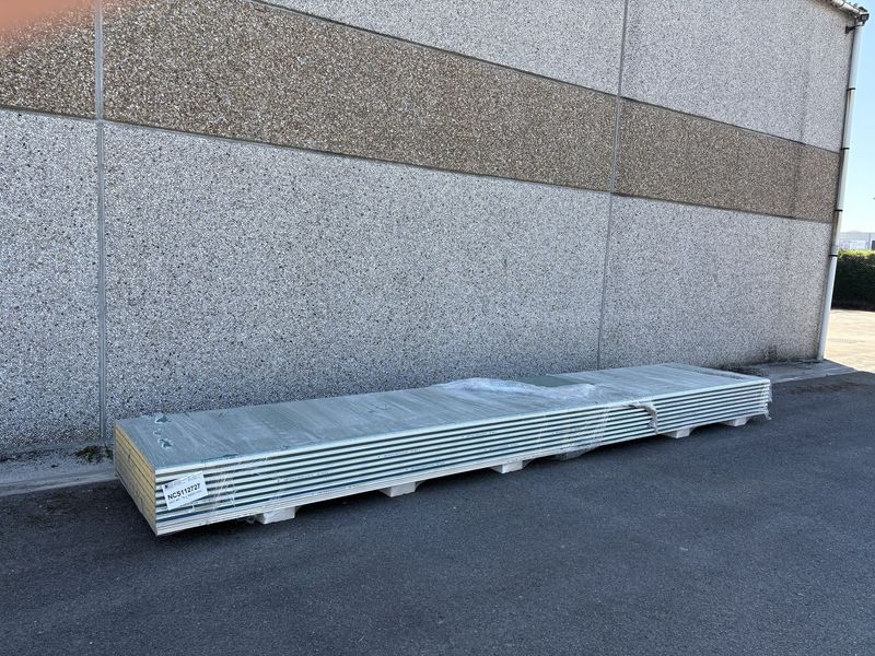 Sandwichpanelen 40 mm 9 lengtes 6000 mm (NCS112727)