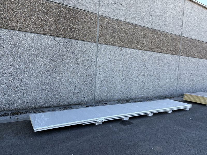 Sandwichpanelen 40 mm 2 x 6000 + 1 x 4870 mm (NCS112729)