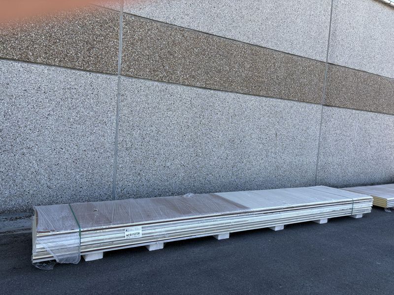 Sandwichpanelen 40 mm 8 lengtes 6000 mm (NCS112730)