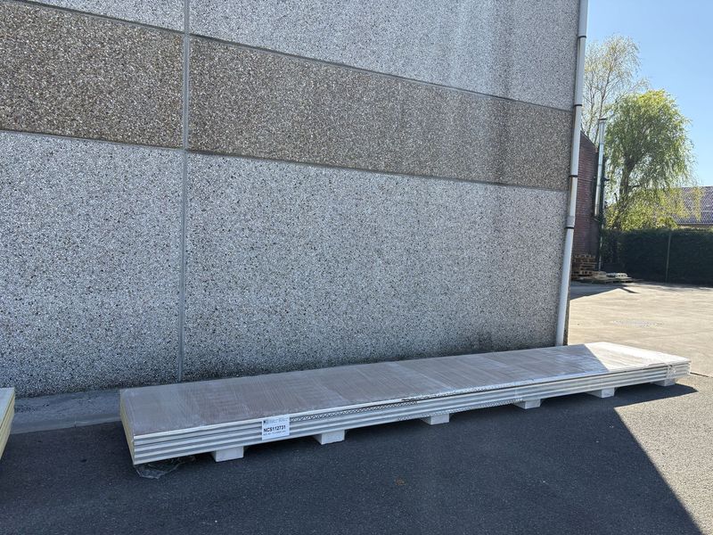 Sandwichpanelen 40 mm 5 lengtes 6000 mm (NCS112731)