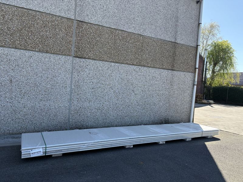 Panneaux isolants 40 mm 5 longueurs 6000 mm (NCS112735)