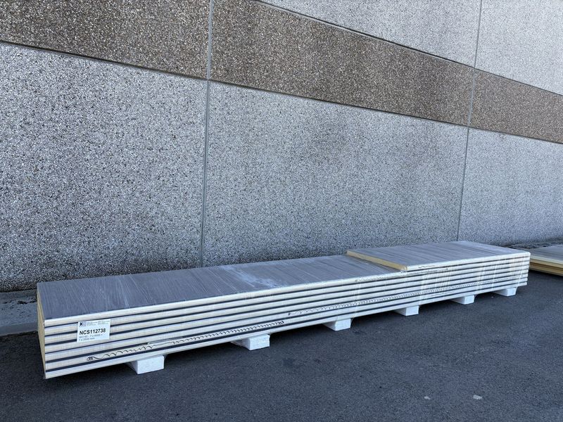 Sandwichpanelen 60 mm 7 x 6000 + 1 x 2500 mm (NCS112738)