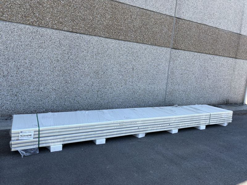 Sandwichpanelen 60 mm 6 lengtes 6000 mm (NCS112740)
