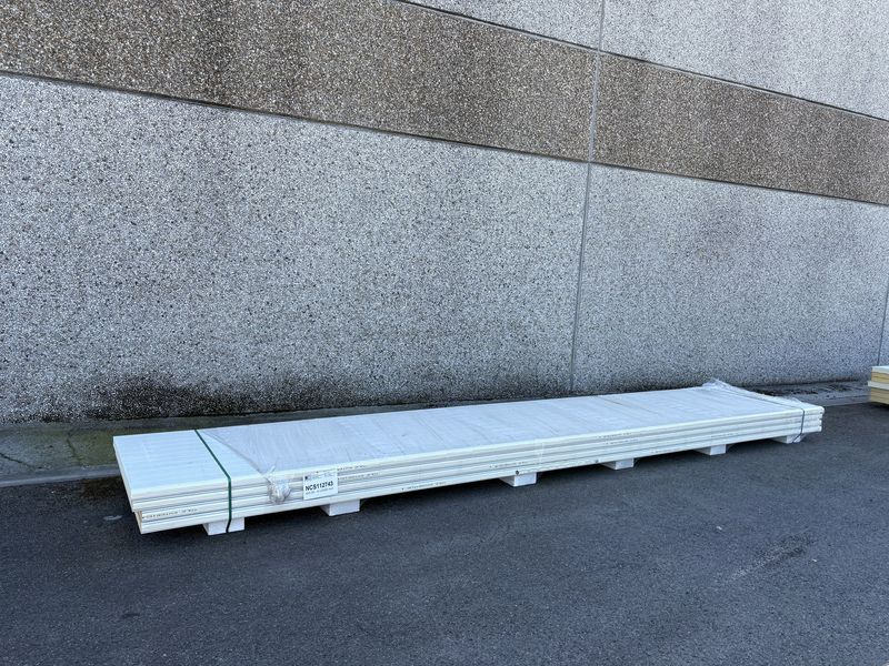 Panneaux isolants 60 mm 4 longueurs 6000 mm (NCS112743)