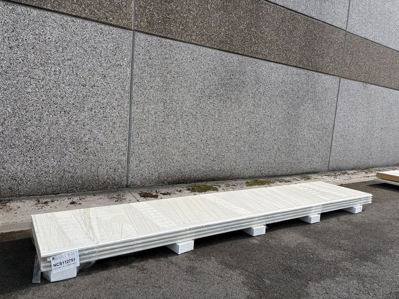 Sandwichpanelen 40 mm 4 lengtes 5000 mm (NCS112751)