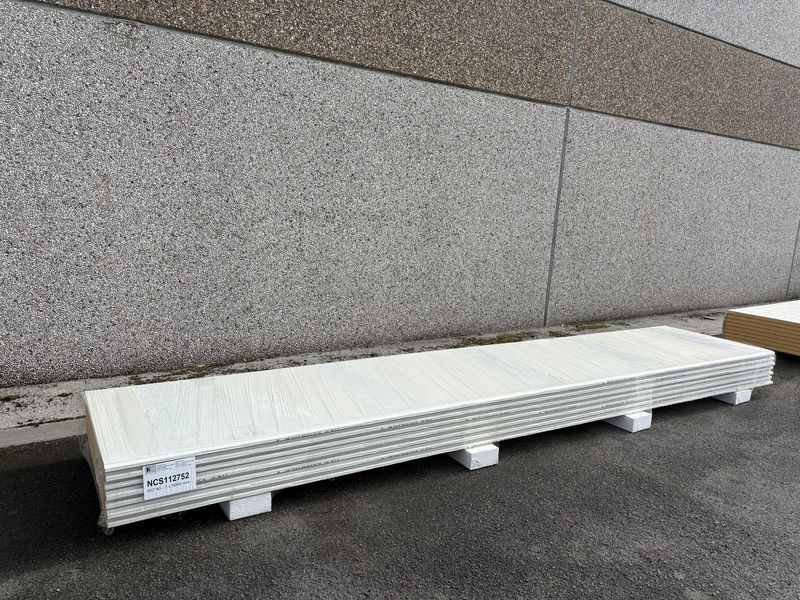 Sandwichpanelen 40 mm 7 lengtes 5000 mm (NCS112752)