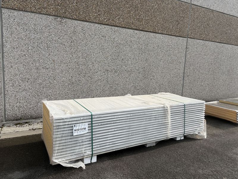 Sandwichpanelen 40 mm 16 lengtes 3050 mm (NCS112756)