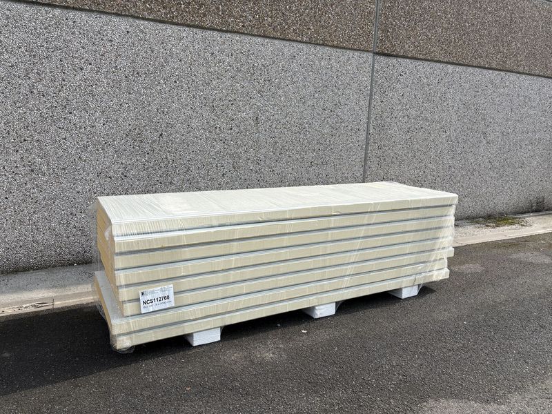 Panneaux isolants 100 mm 8 longueurs 3000 mm (NCS112760)