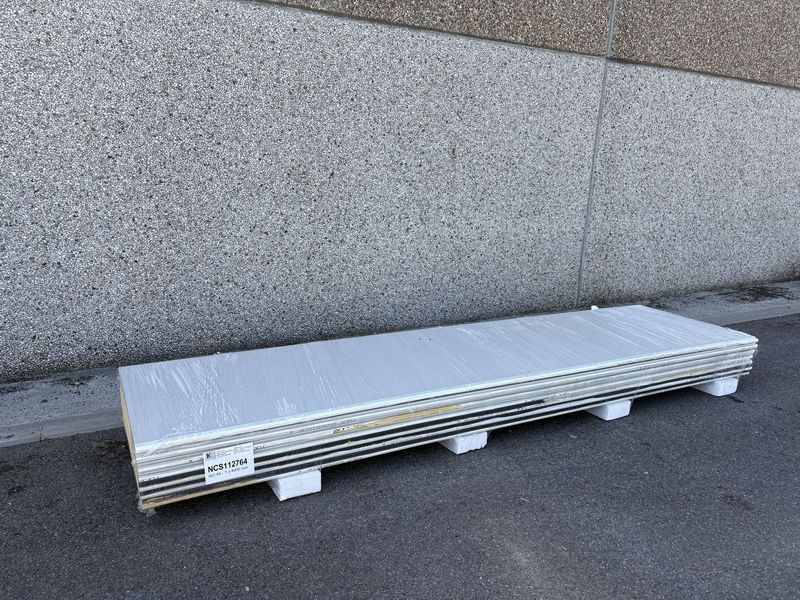 Panneaux isolants 40 mm 7 longueurs 4000 mm (NCS112764)