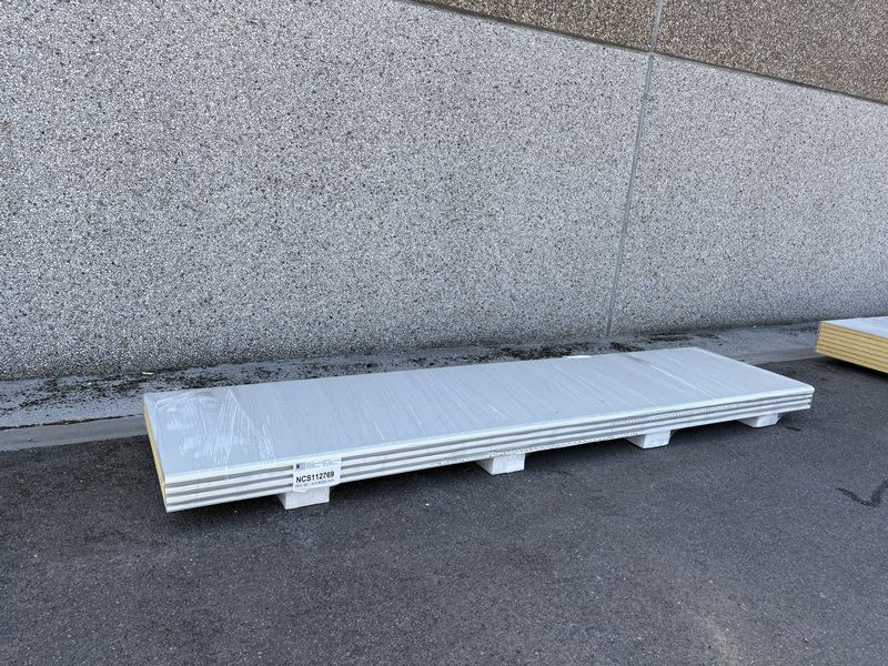 Sandwichpanelen 40 mm 4 lengtes 4000 mm (NCS112769)