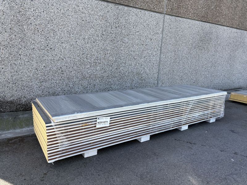 Sandwichpanelen 40 mm 15 lengtes 4000 mm (NCS112771)