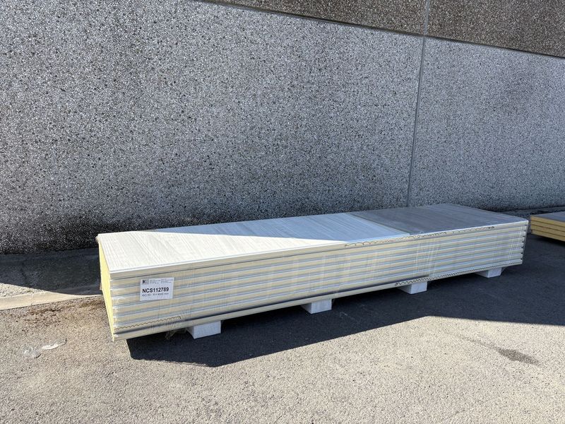 Panneaux isolants 60 mm 8 longueurs 4000 mm (NCS112789)