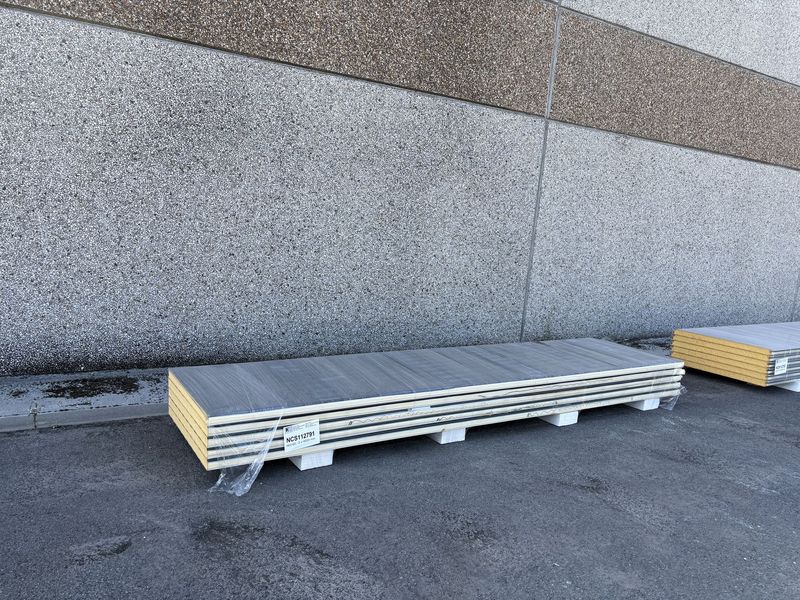 Sandwichpanelen 60 mm 5 lengtes 4000 mm (NCS112791)