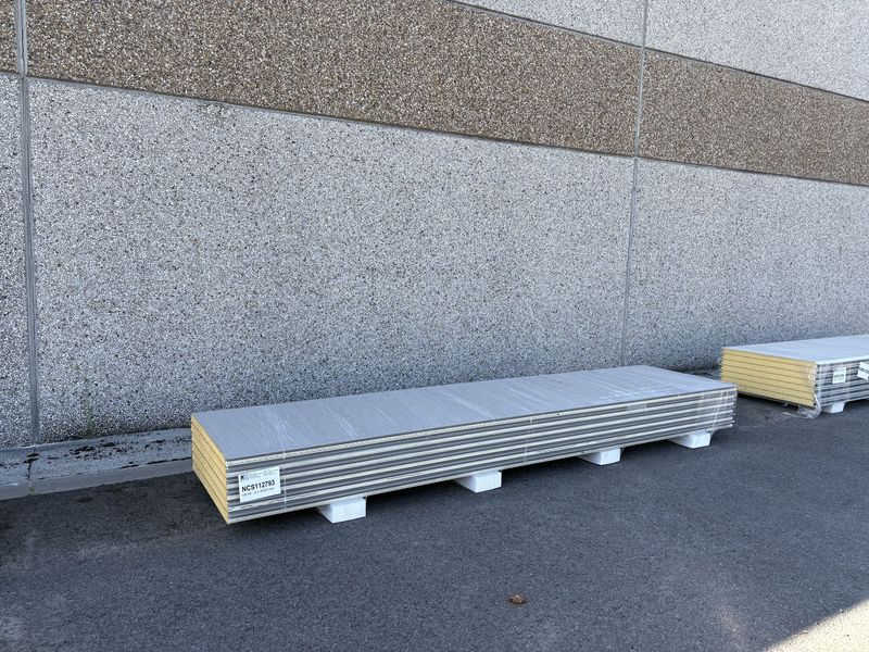 Sandwichpanelen VB 60 mm 6 lengtes 4000 mm (NCS112793)