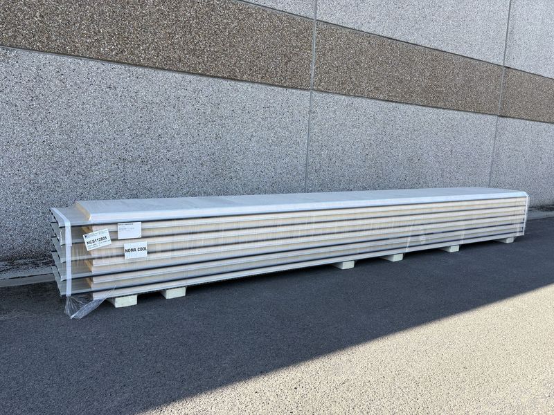 Dakpanelen DAK4 60 mm RAL 7016/9002 - 10 lengtes 7480 mm (NCS112805)