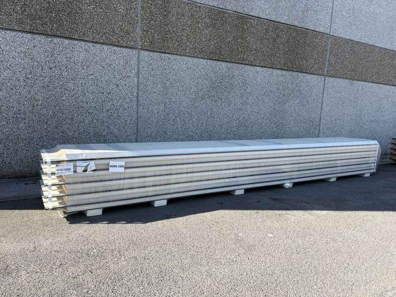 Dakpanelen DAK4 60 mm RAL 7016/9002 - 10 lengtes 7480 mm (NCS112806)