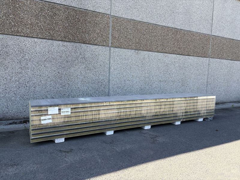 Panneaux isolants Laine de roche FC 100 mm 8 longueurs 6000 mm  (NCS112812)