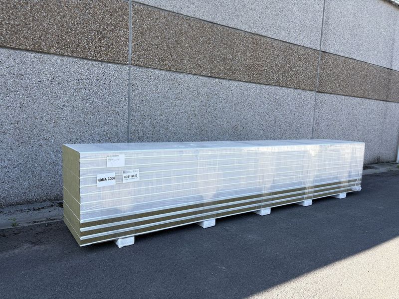 Panneaux isolants Laine de roche 100 mm 11 longueurs 6000 mm (NCS112813)