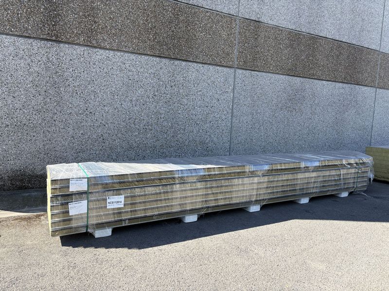 Sandwichpanelen Rotswol VB 100 mm 7 lengtes 6000 mm (NCS112814)