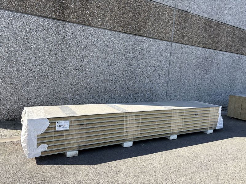 Sandwichpanelen Rotswol 80 mm 8 lengtes 4700 mm (NCS112817)