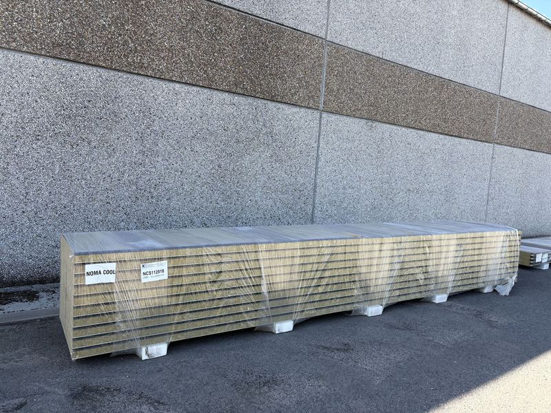 Sandwichpanelen Rotswol 80 mm 10 lengtes 6000 mm (NCS112818)