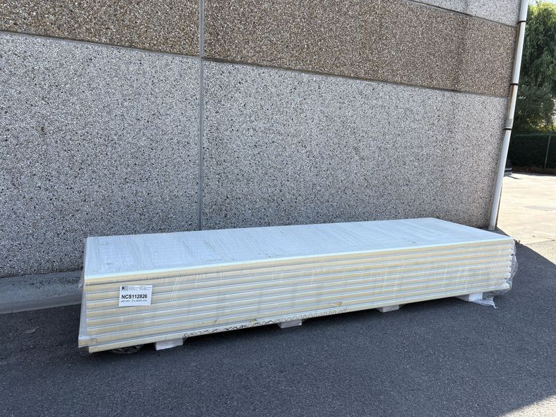 Sandwichpanelen 60 mm 9 lengtes 4000 mm (NCS112826)