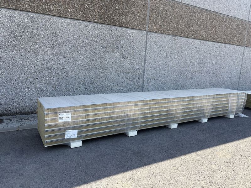 Sandwichpanelen Rotswol VB 100 mm 7 lengtes 6000 mm (NCS112854)
