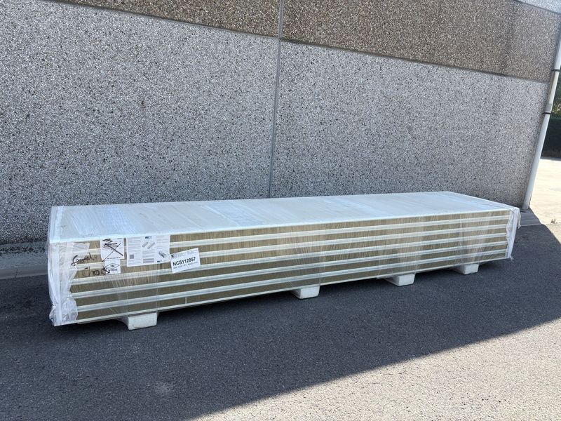 Sandwichpanelen Rotswol 100 mm 6 lengtes 4600 mm (NCS112857)