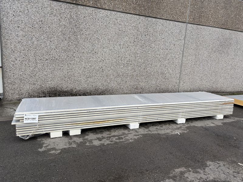 Panneaux isolants 40 mm 10 longueurs 5000 mm (NCS112867)