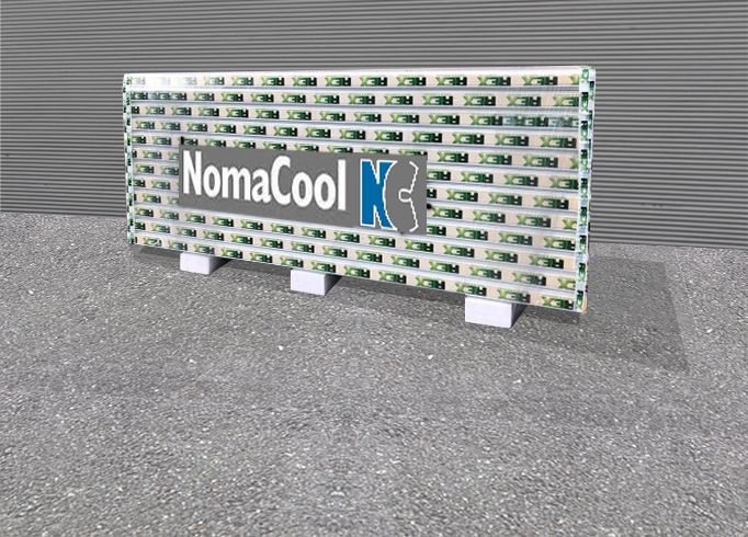 Sandwichpanelen 80 mm 12 lengtes 2500 mm (NCSD800069)